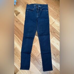 American Eagle Outfitters Dark Blue Skinny Jeans